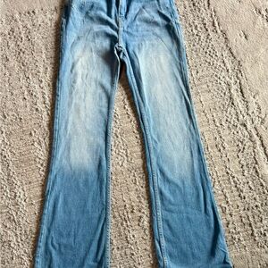 Forever 21 Light Blue Flare Jeans
